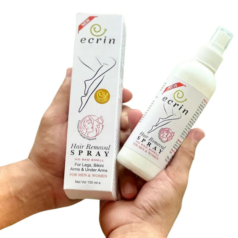 Ecrin Hair Removal Spray, Fast & Easy Hair Removal Solution