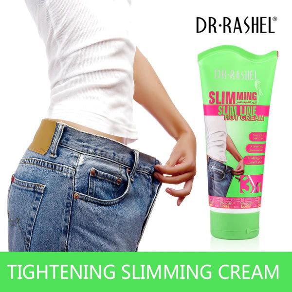 DR RASHEL Collagen Lose Weight Milk Body Stomach Hot Slimming Cream, 150g